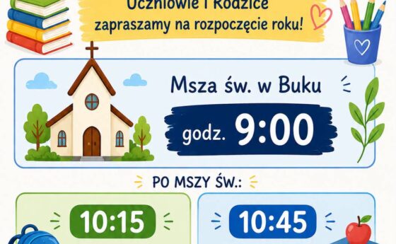 Organizacja 1 września 2026 r.